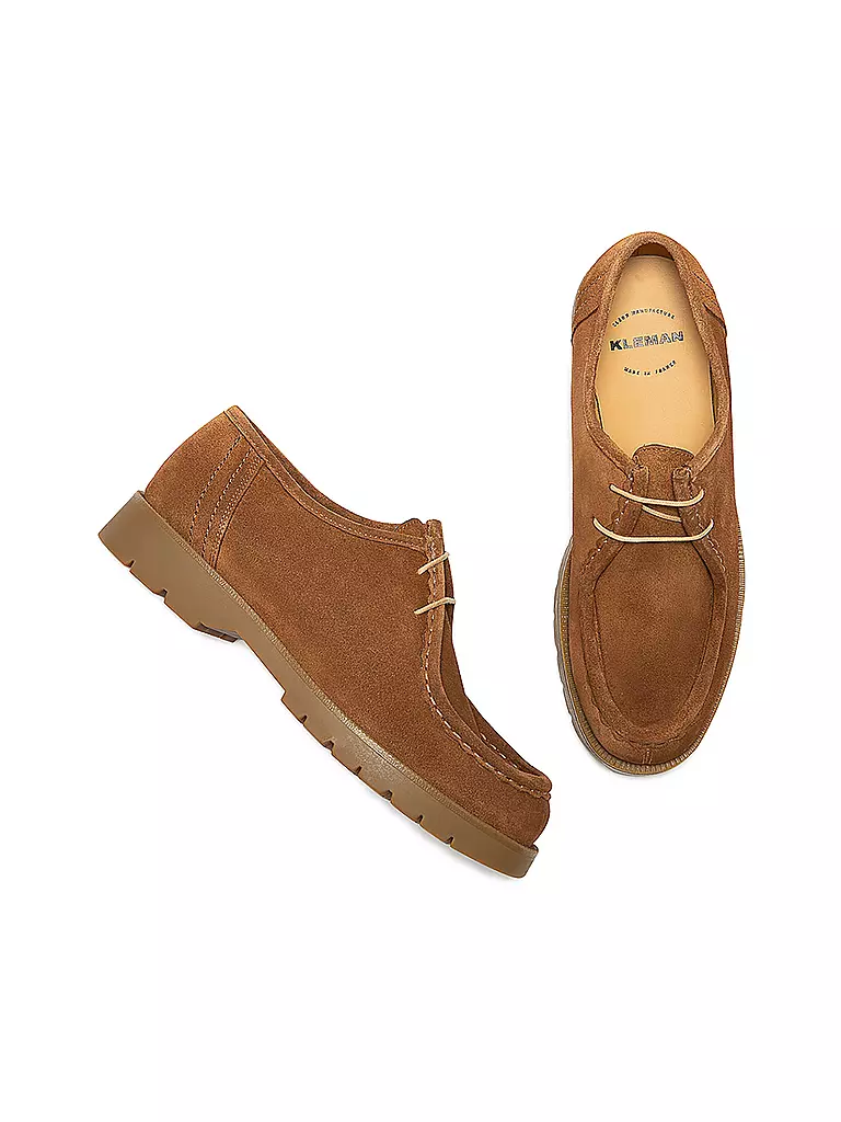 KLEMAN | Schnürschuh - Derbie PADROR VV | camel