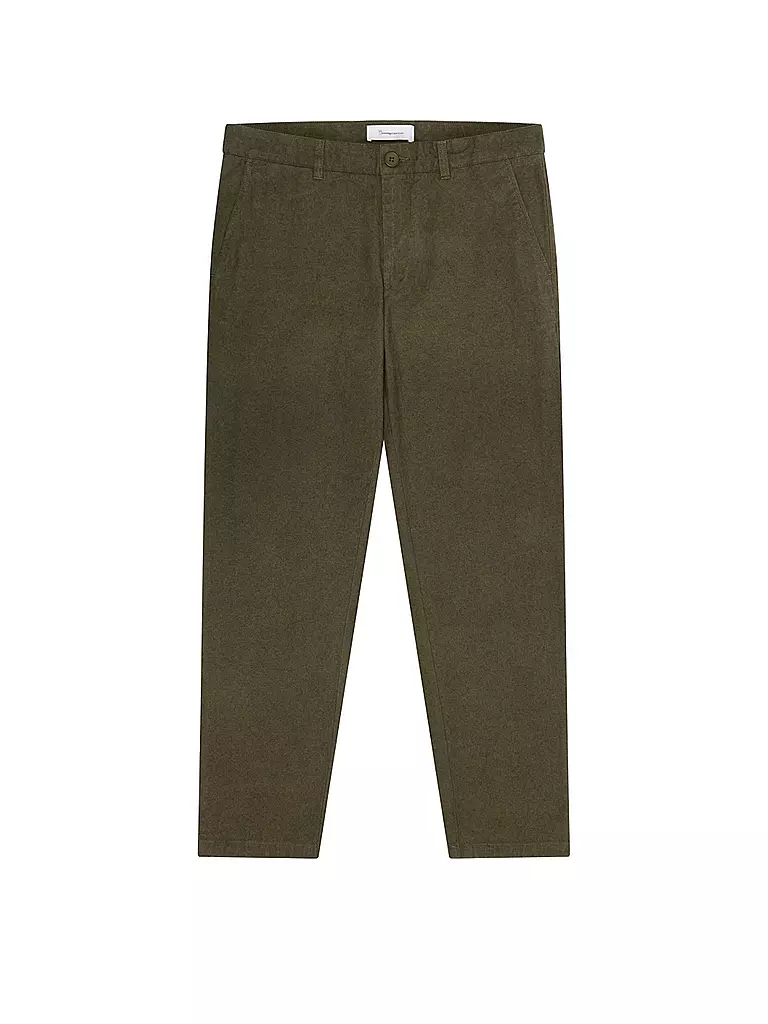 KNOWLEDGE COTTON APPAREL | Chino CHUCK  | olive