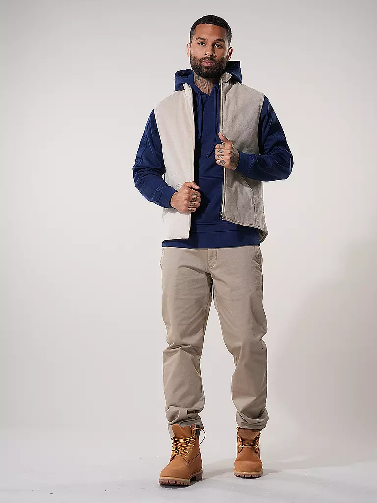 KNOWLEDGE COTTON APPAREL | Gilet RAILS  | beige