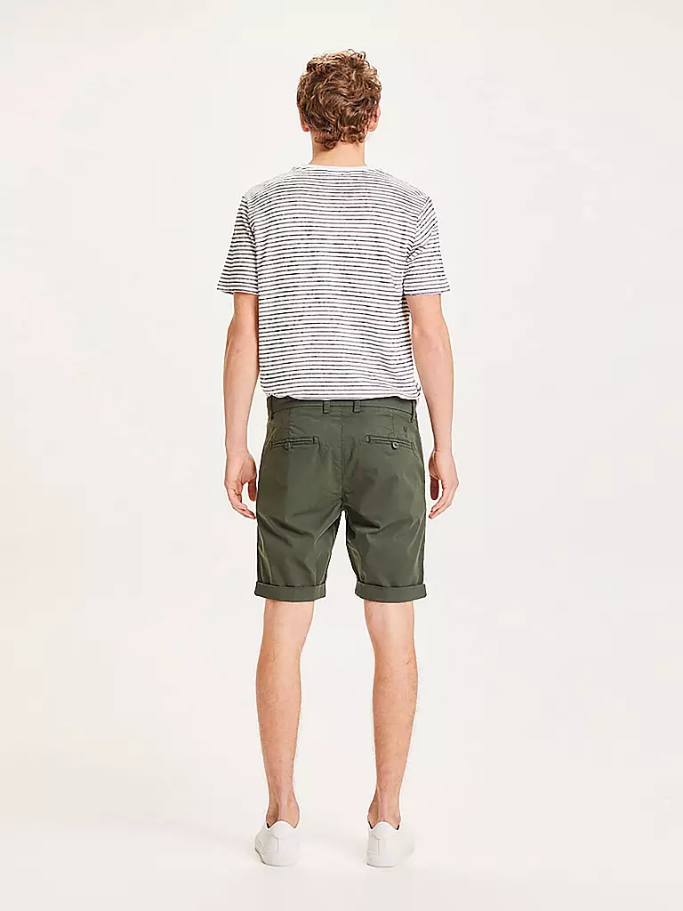 KNOWLEDGE COTTON APPAREL | Shorts CHUCK | olive