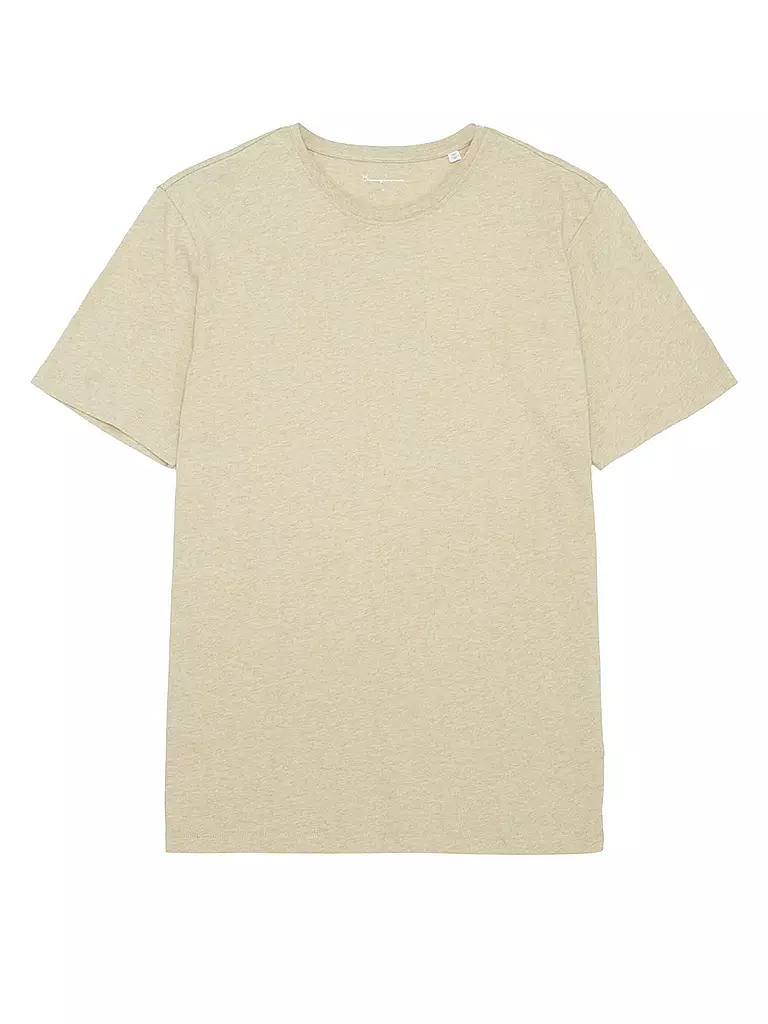 KNOWLEDGE COTTON APPAREL | T-Shirt ALDER | beige