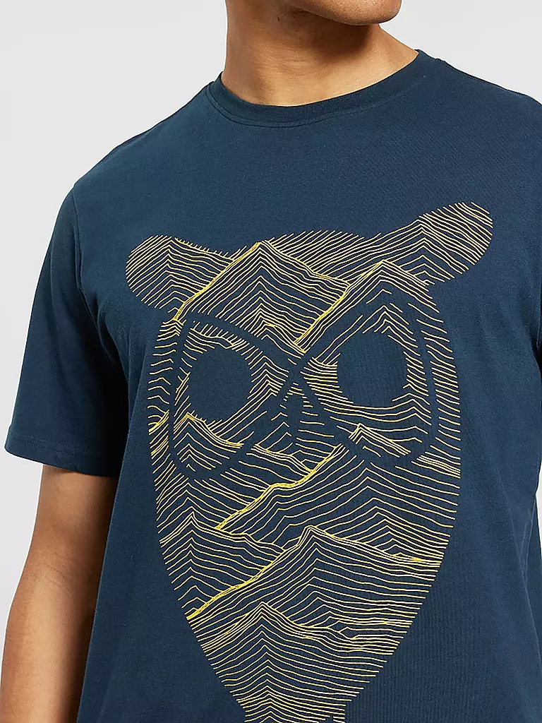 KNOWLEDGE COTTON APPAREL | T-Shirt | blau