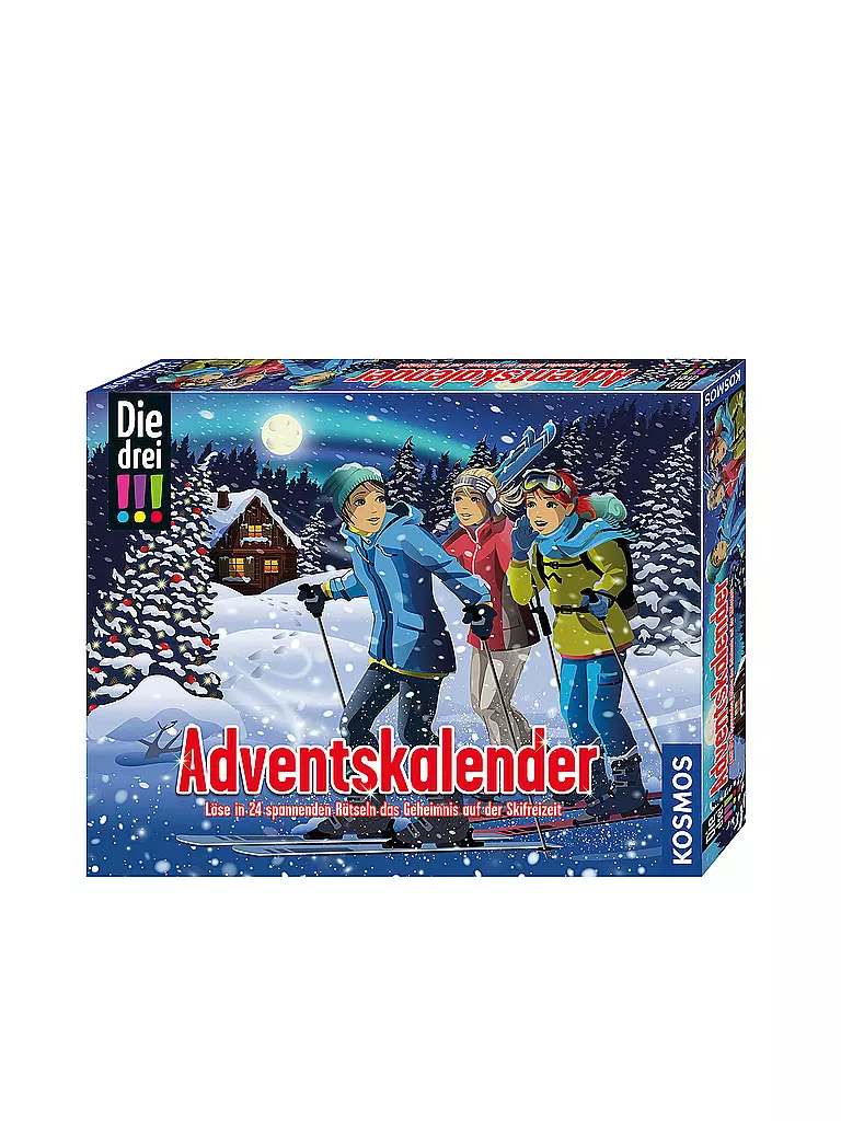 KOSMOS | Die drei Rufzeichen  Adventskalender 2023 | keine Farbe