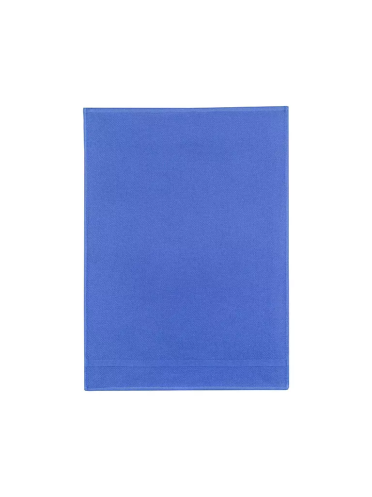 KRACHT | Geschirrtuch 50x70cm Piquet / Frottier Blau | blau