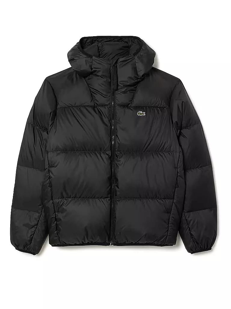 LACOSTE | Daunenjacke  | schwarz