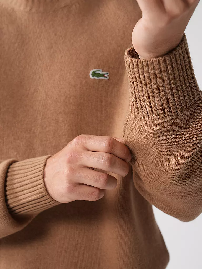 LACOSTE | Pullover | braun