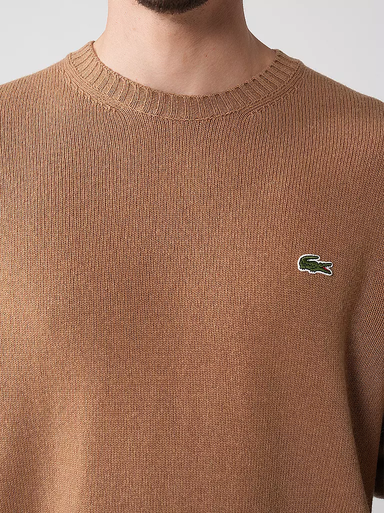 LACOSTE | Pullover | braun