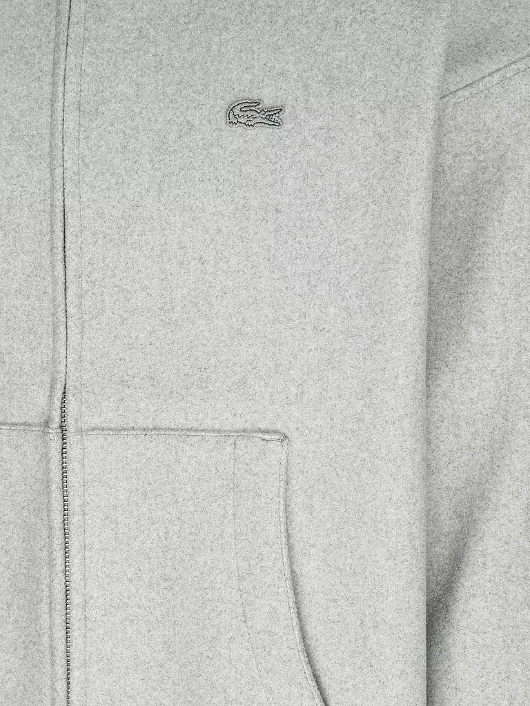 LACOSTE | Sweatjacke | grau