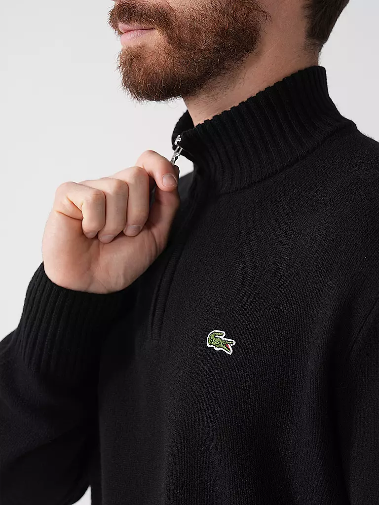 LACOSTE | Troyer Pullover | grün