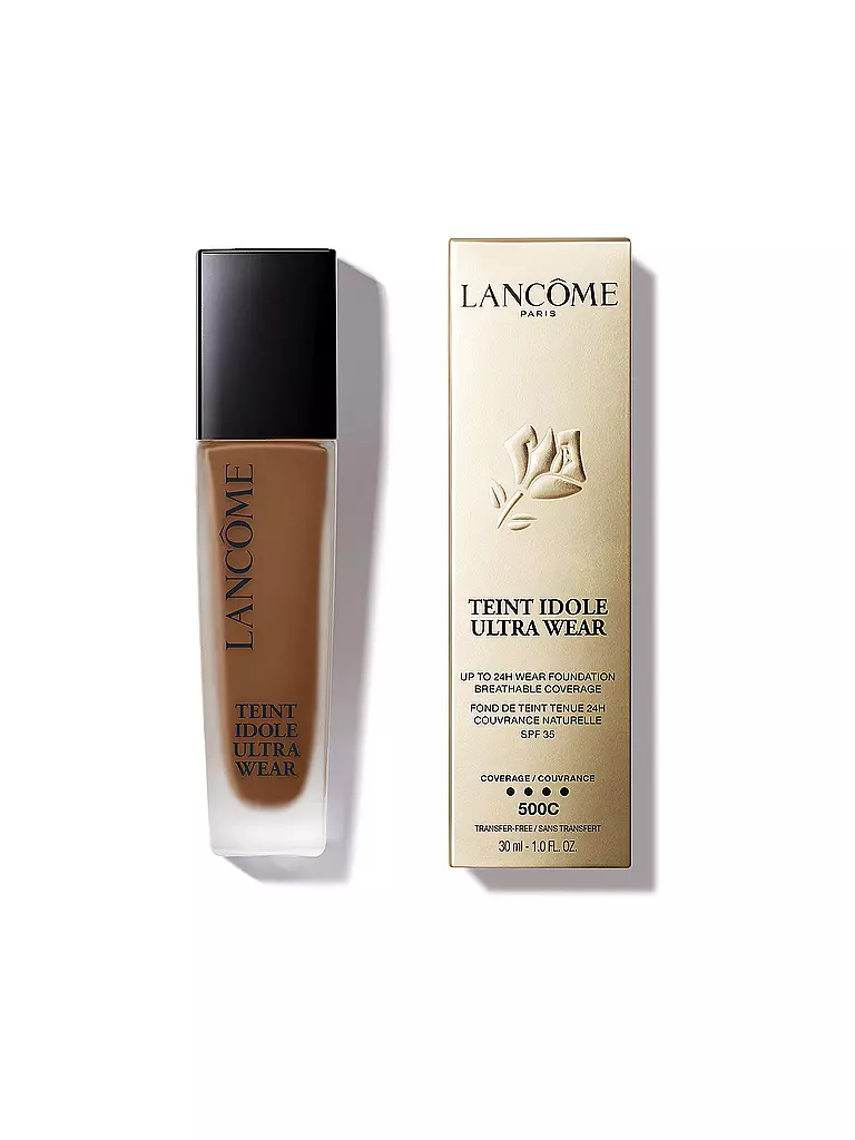 LANCÔME | Teint Idole Ultra Wear Foundation 30ml ( 500C ) | braun