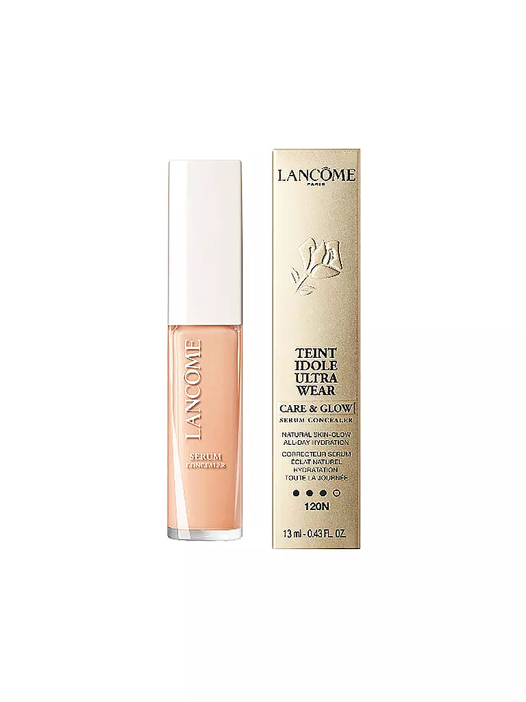 LANCÔME | Teint Idole Ultra Wear Skin-Glow Concealer (120N) | camel