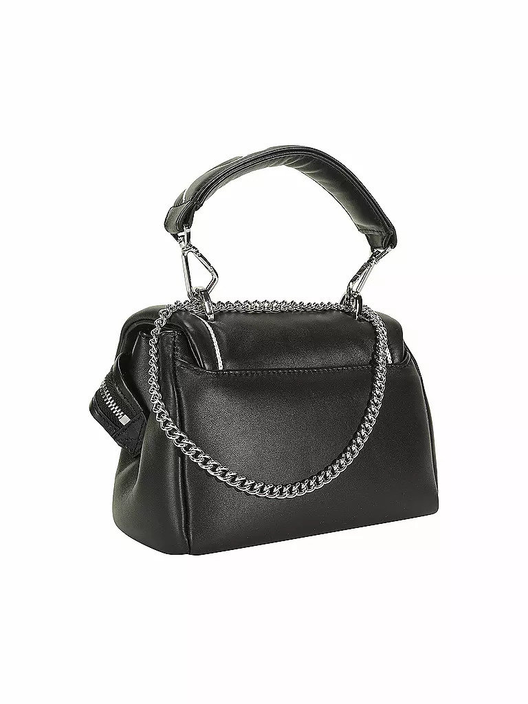 LANCEL | Ledertasche - Umhängetasche NINON DE LANCEL Small | schwarz