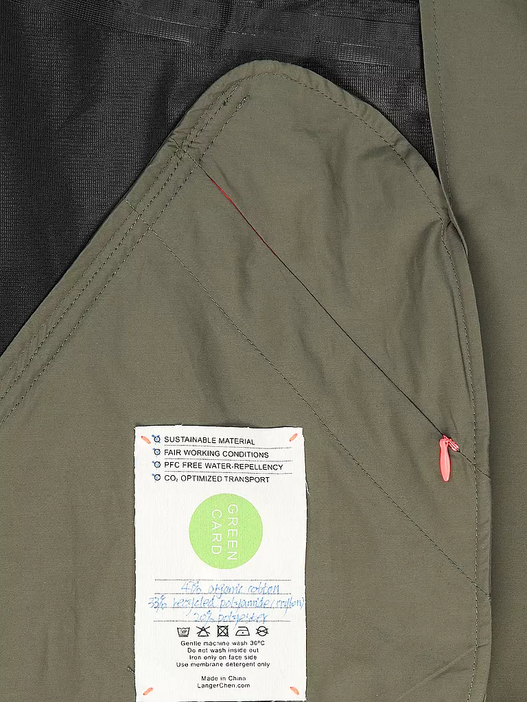 LANGER CHEN | Parka KENSOSHA | olive