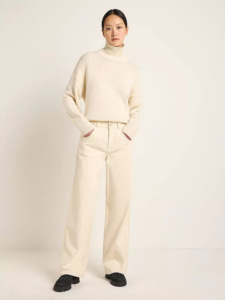 LANIUS | Jeans Wide Leg  | creme