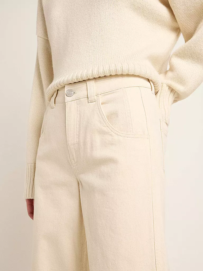 LANIUS | Jeans Wide Leg  | creme