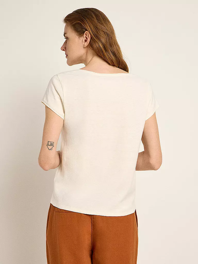 LANIUS | T-Shirt  | creme