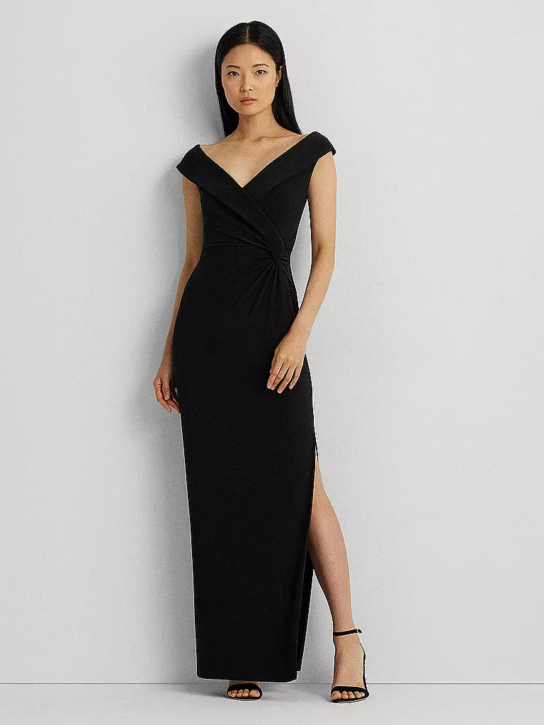 LAUREN RALPH LAUREN | Abendkleid LEONIDAS | dunkelrot