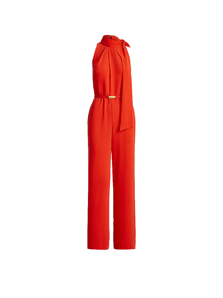 ralph lauren jumpsuit rot