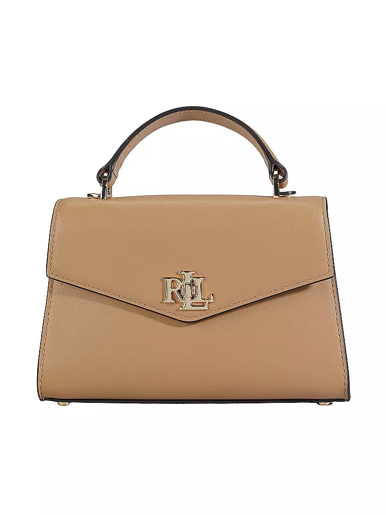 LAUREN RALPH LAUREN | Ledertasche - Henkeltasche FARRAH  | beige