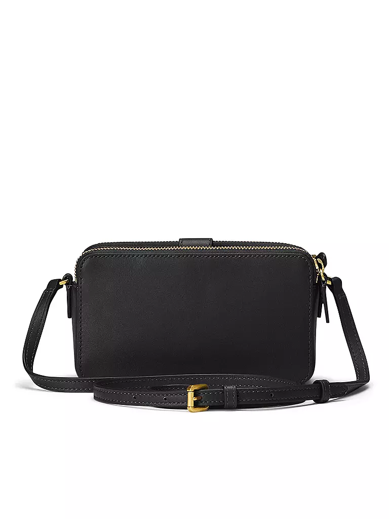 LAUREN RALPH LAUREN | Ledertasche - Mini Bag | schwarz