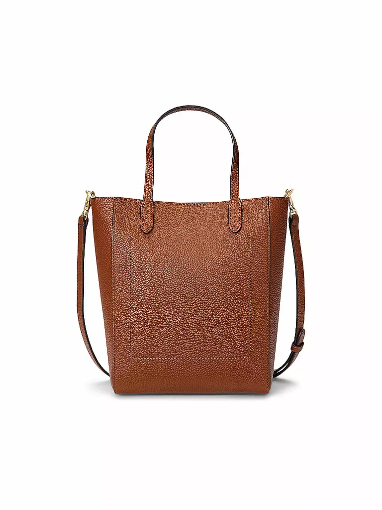 LAUREN RALPH LAUREN | Ledertasche - Shopper CMRYN  | braun