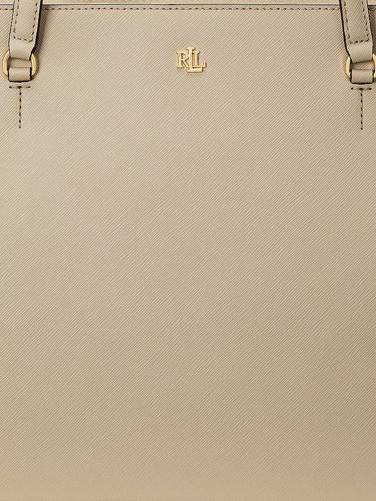 LAUREN RALPH LAUREN | Ledertasche - Shopper KARLY Medium | beige