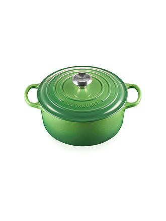 LE CREUSET | Bräter rund Signature 24cm/4,2l Bamboo Green