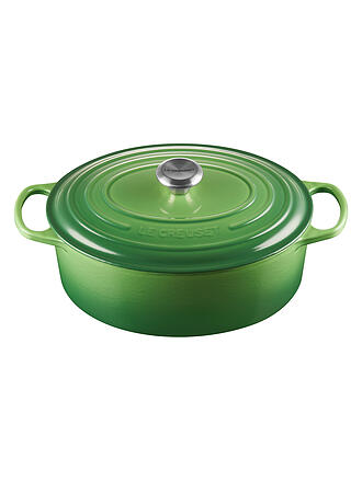 LE CREUSET | Bräter oval Signature 31cm Bamboo Green