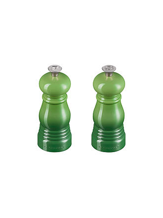 LE CREUSET | Mini Salz- & Pfeffermühlen Set 12,5cm Bamboo Green