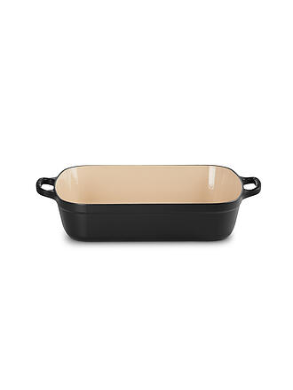 LE CREUSET | Gusseisen-Bratreine eckig 33cm SIGNATURE Schwarz