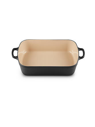 LE CREUSET | Gusseisen-Bratreine eckig 33cm SIGNATURE Schwarz