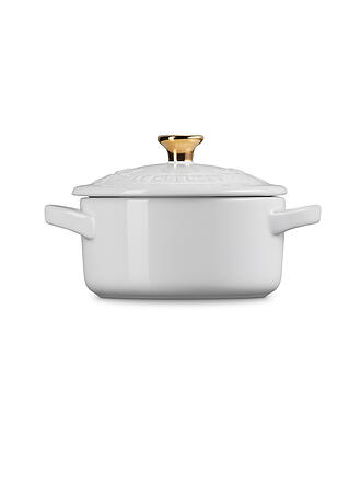 LE CREUSET | Mini Cocotte mit Deckel 10cm HOLLY White