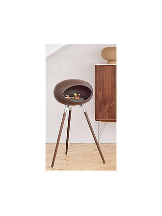 LE FEU | Kamin 79cm GROUND HIGH Dunkelbraun 