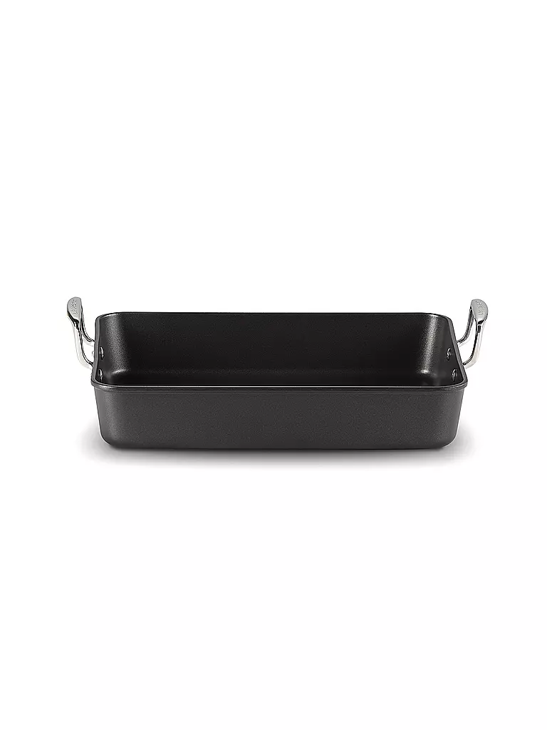 LE CREUSET | Aluminium-Antihaft Bratreine 35x27cm/5,5l Schwarz | schwarz