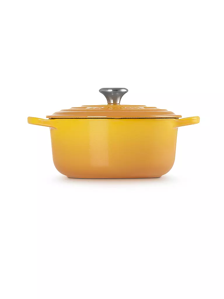 LE CREUSET | Bräter rund SIGNATURE 20cm/4,2l Nectar | gelb