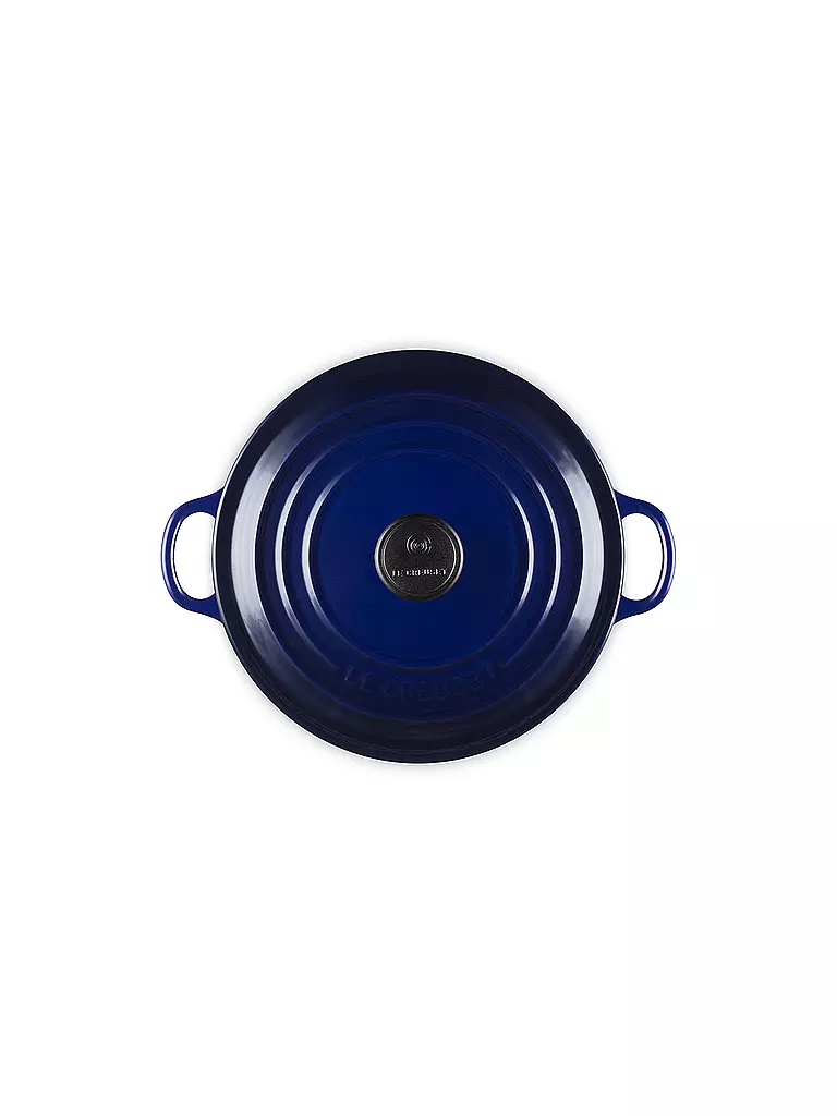 LE CREUSET | Bräter rund TRADITION 20cm/2,4l Indigo | dunkelblau