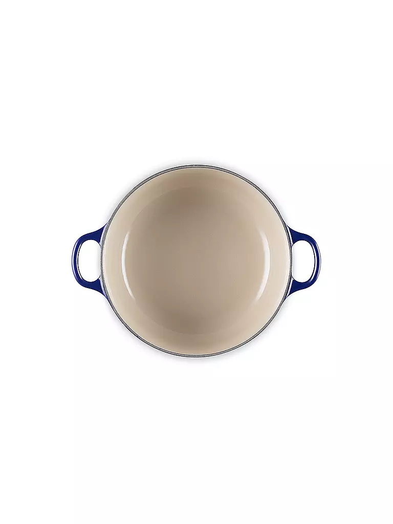 LE CREUSET | Bräter rund TRADITION 20cm/2,4l Indigo | dunkelblau