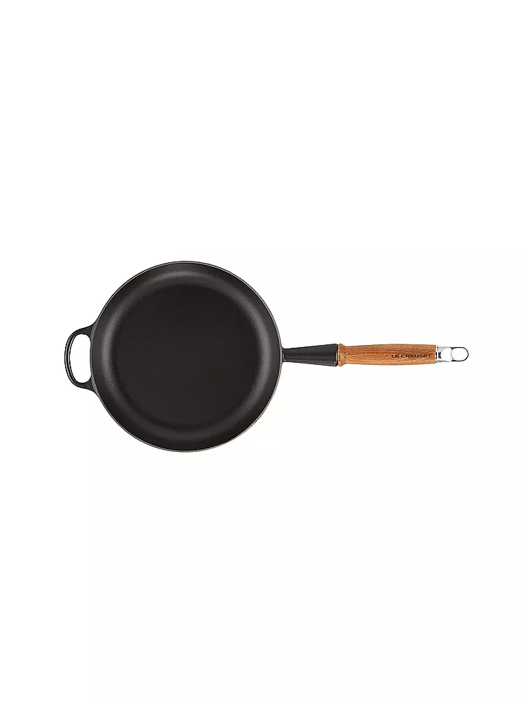 LE CREUSET | Bratpfanne Signature 24cm/1,6l Schwarz | schwarz