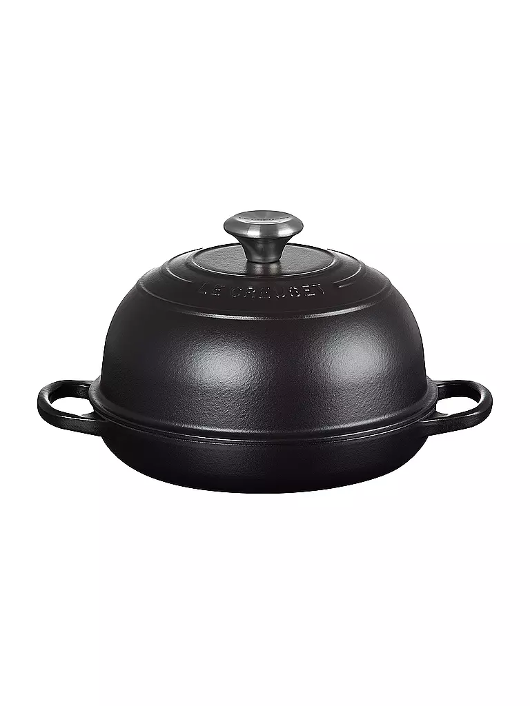 LE CREUSET | Brot Bräter aus Gusseisen 24cm/1,6l Schwarz | schwarz