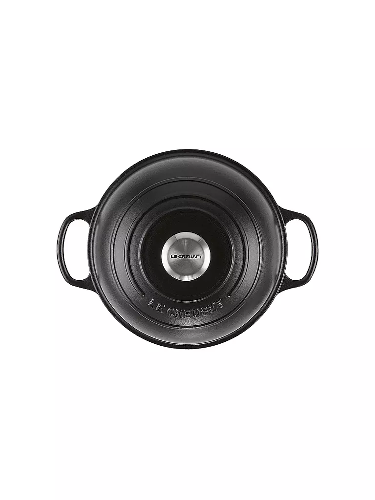 LE CREUSET | Brot Bräter aus Gusseisen 24cm/1,6l Schwarz | schwarz