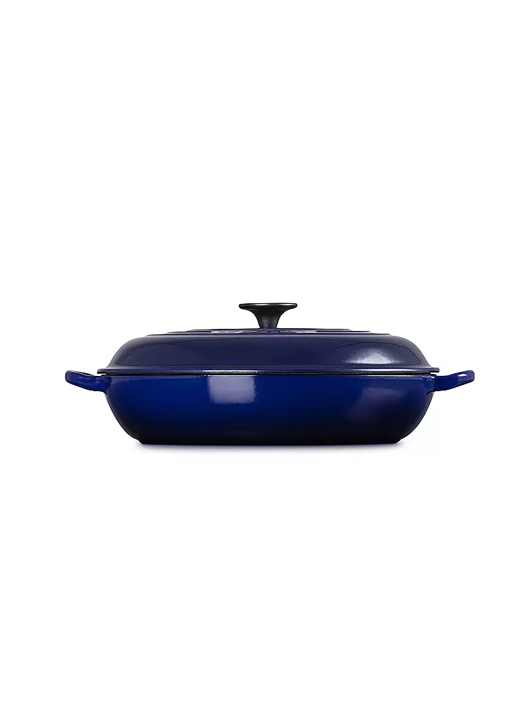 LE CREUSET | Gourmet Profitopf TRADITION aus Gusseisen Ocean 30cm | dunkelblau