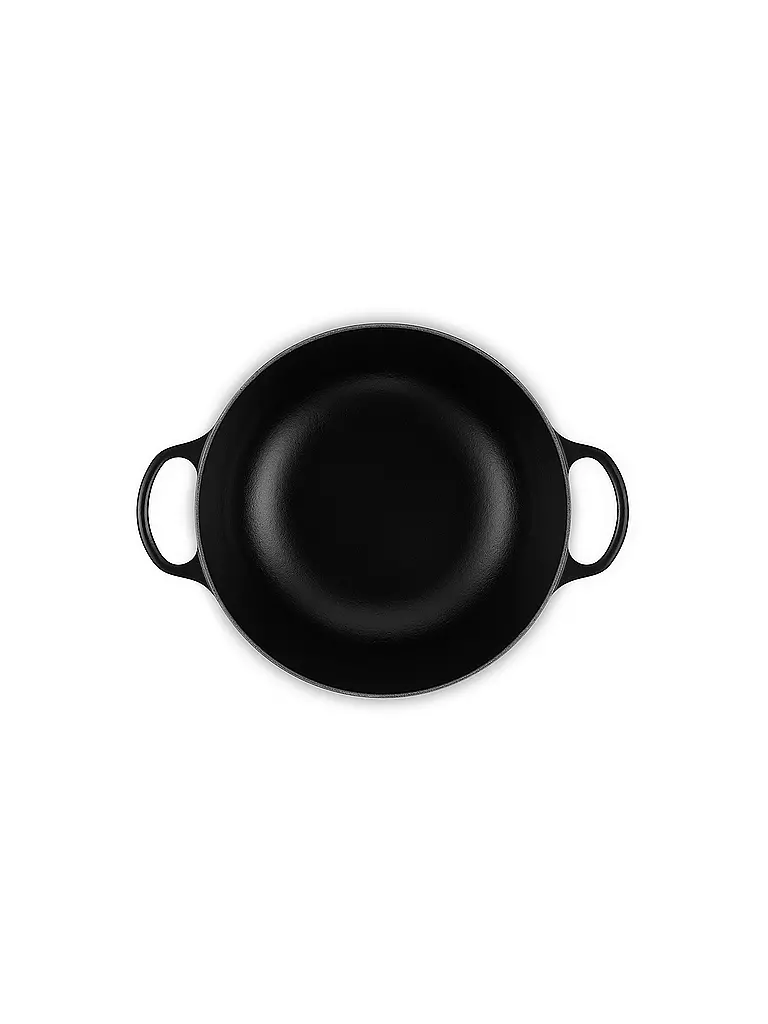 LE CREUSET | Kochtopf 26cm LA MARMITE SIGNATURE Schwarz | schwarz