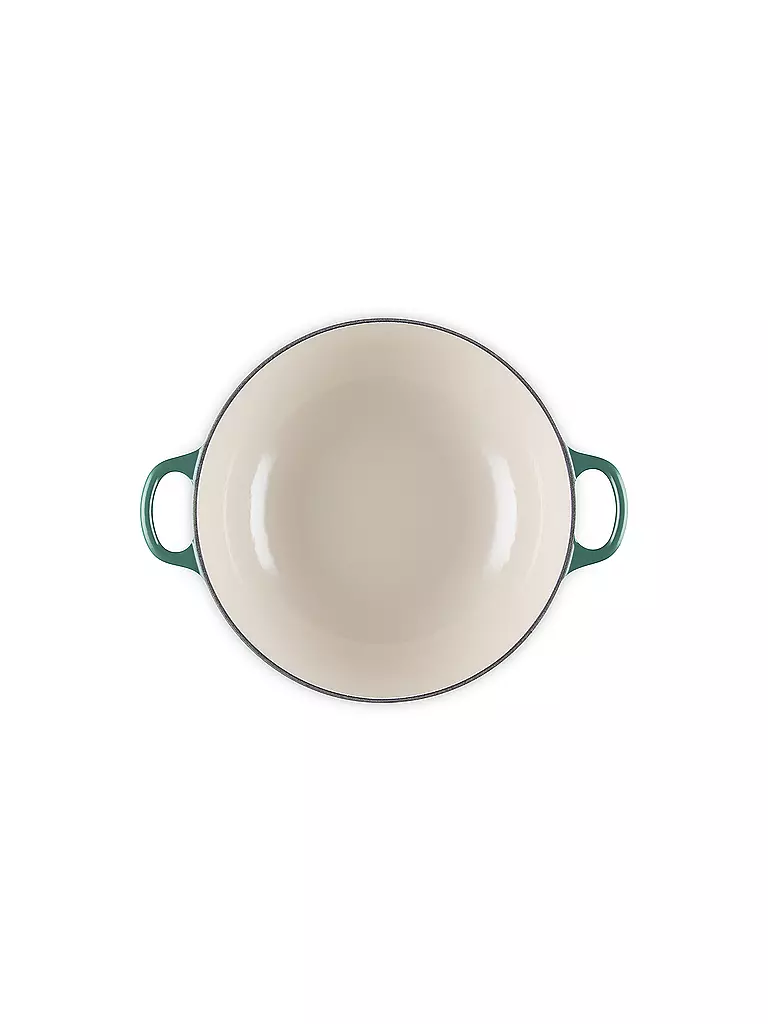 LE CREUSET | Kochtopf mit Deckel 26cm LA MARMITE HOLLY Artichaut  | dunkelgrün