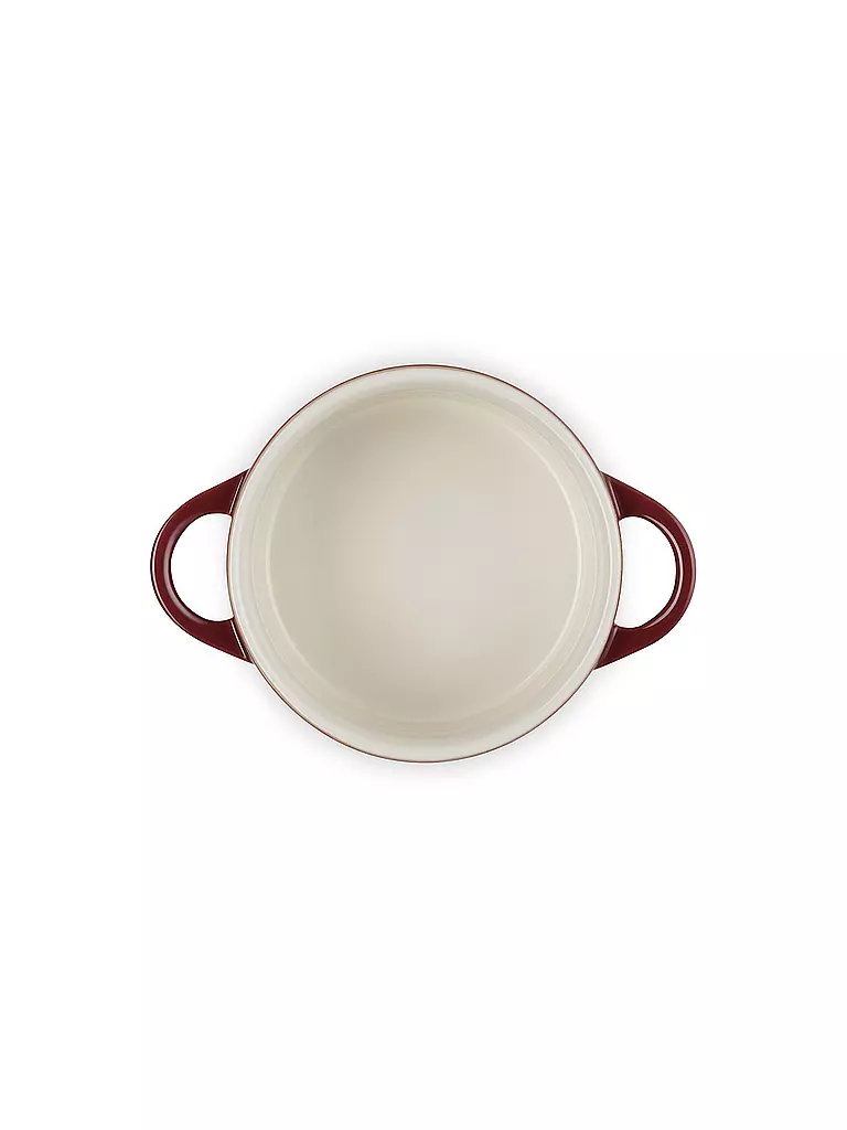 LE CREUSET | Mini-Cocotte POTERIE 10cm/0,2L Garnet | dunkelrot