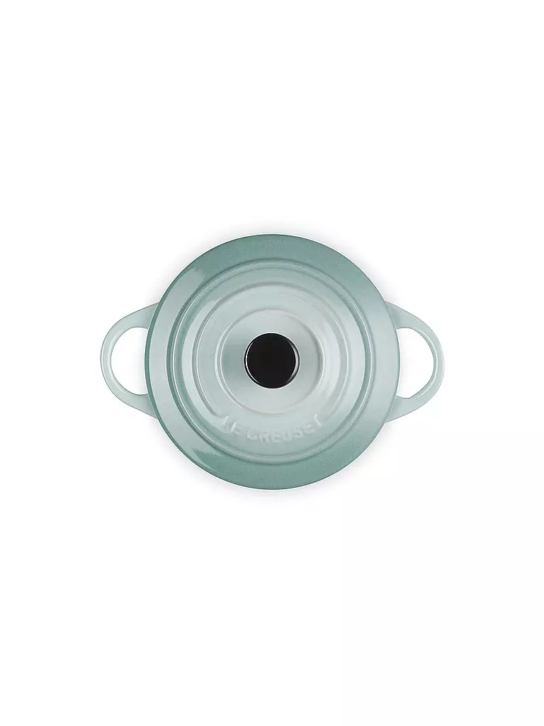 LE CREUSET | Mini-Cocotte POTERIE 10cm/0,2L Sea Salt  | hellgrau