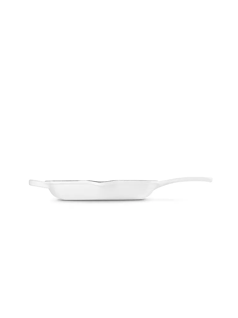 LE CREUSET | Quadratische Grillpfanne aus Gusseisen 26x26cm SIGNATURE White | weiss