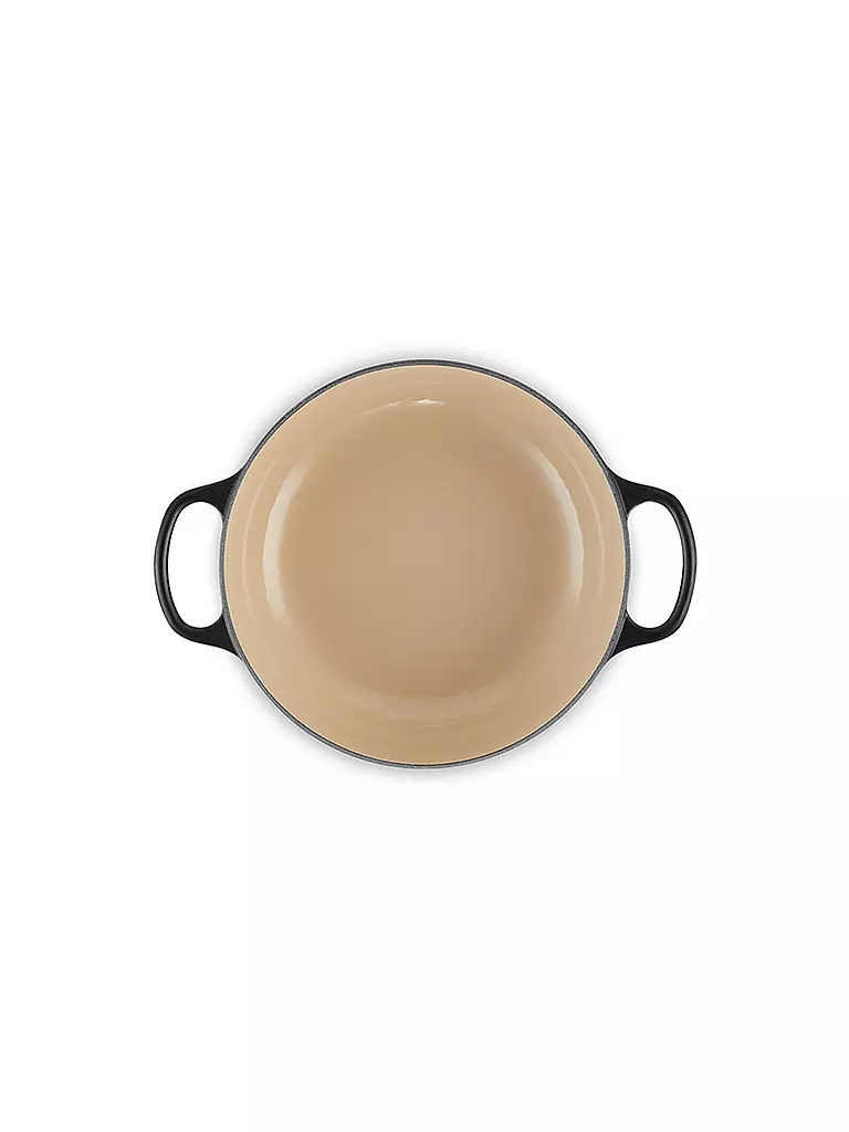 LE CREUSET | Sauteuse SIGNATURE 24cm/3,4l Schwarz | schwarz