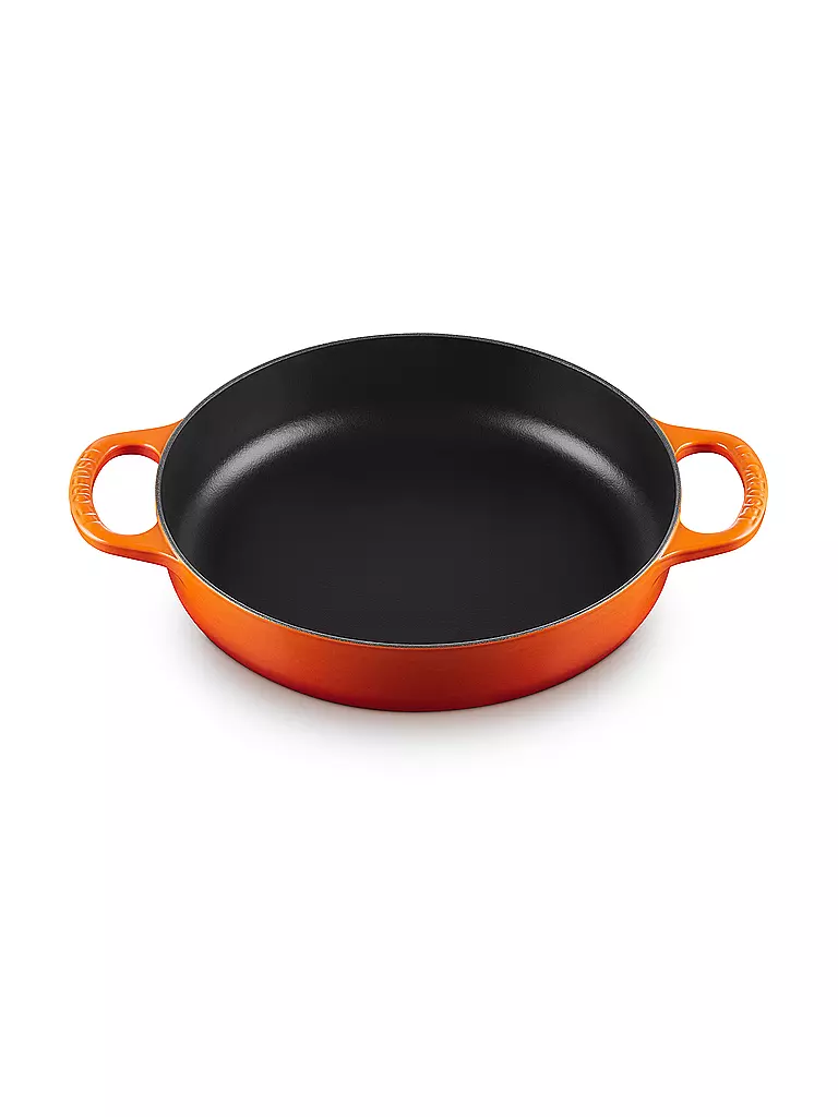 LE CREUSET | Servierpfanne 28cm EVERY DAY PAN SIGNATURE Ofenrot | dunkelrot