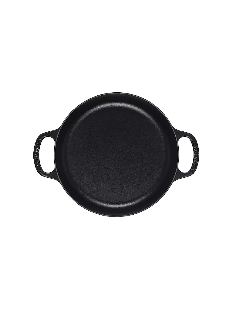 LE CREUSET | Servierpfanne 28cm/3,2l EVERY DAY PAN SIGNATURE Schwarz | orange