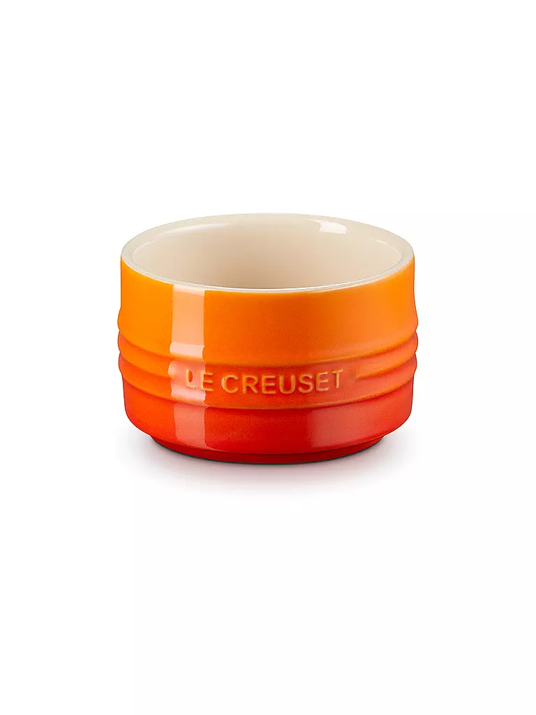 LE CREUSET | Stapelbare Förmchen 9cm/2l Ofenrot  | orange